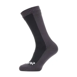 1 Pack Mens Waterproof Cold Weather Mid Socks