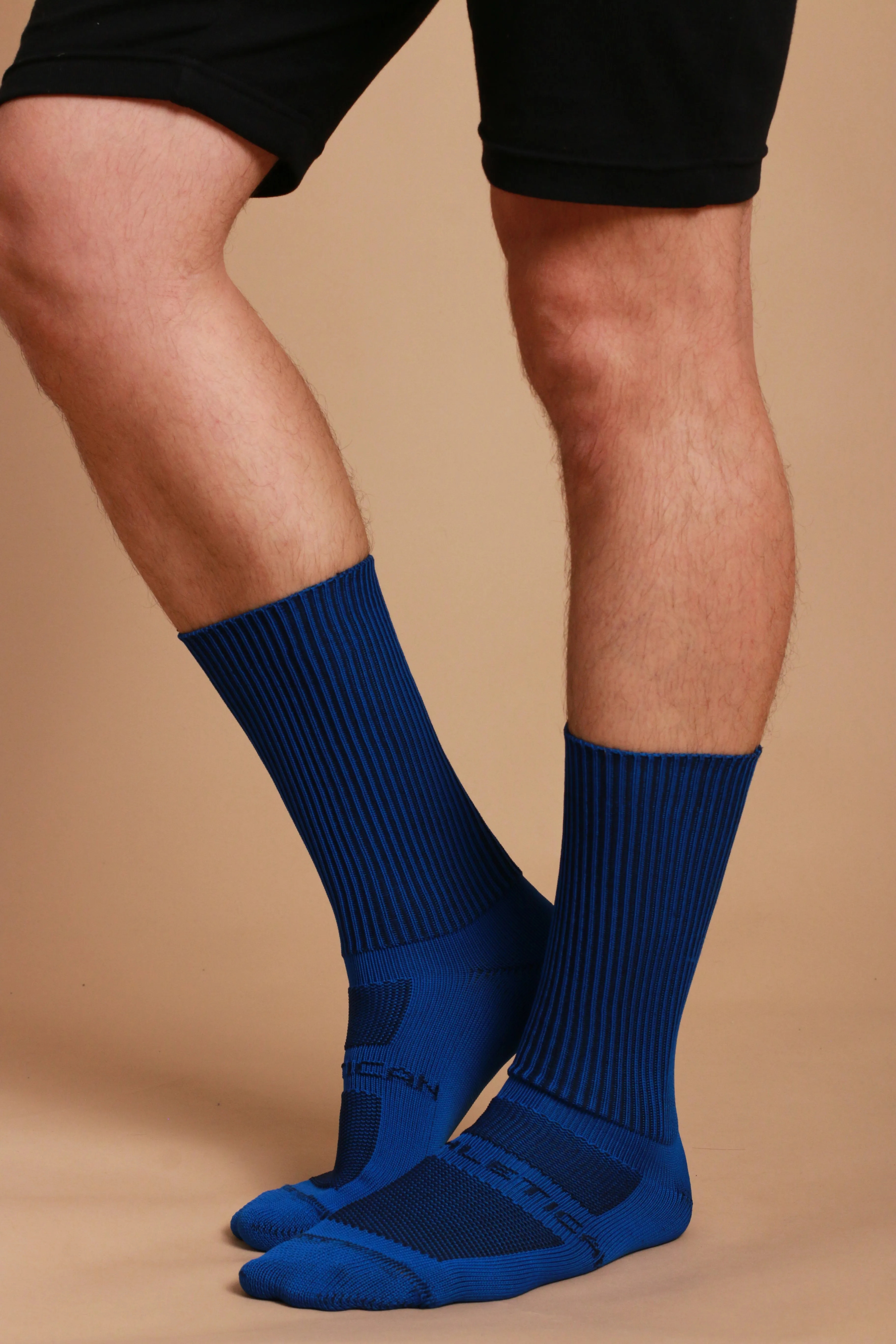 100% Hypoallergenic & Latex-Free Crew Socks