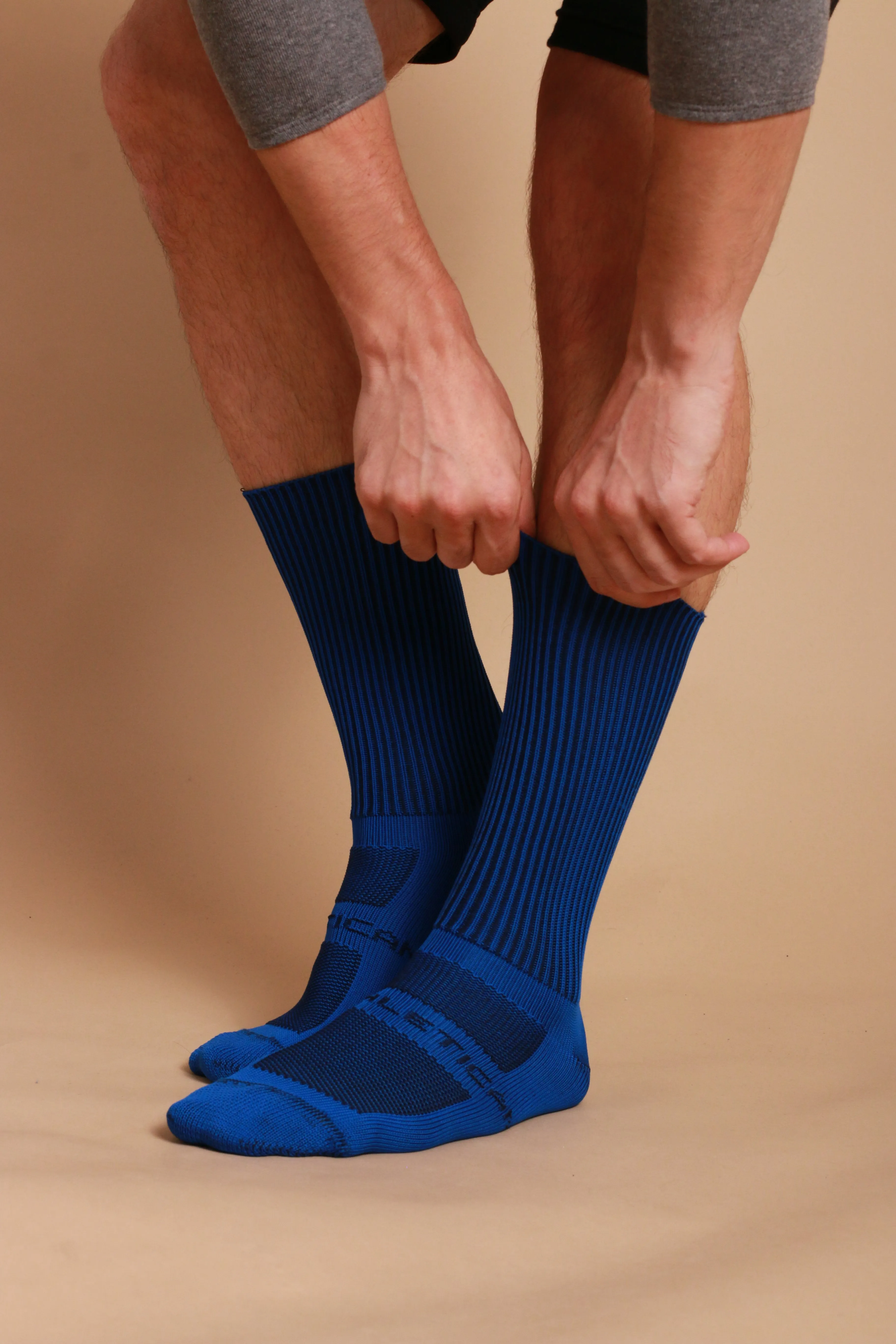 100% Hypoallergenic & Latex-Free Crew Socks