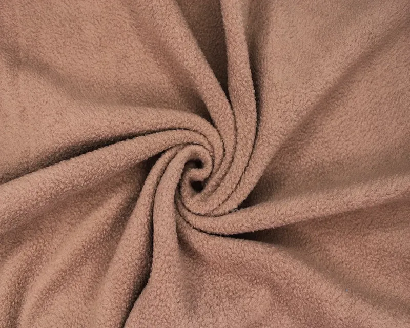 1M DARK BROWN REMNANT ANTI PILL POLAR FLEECE