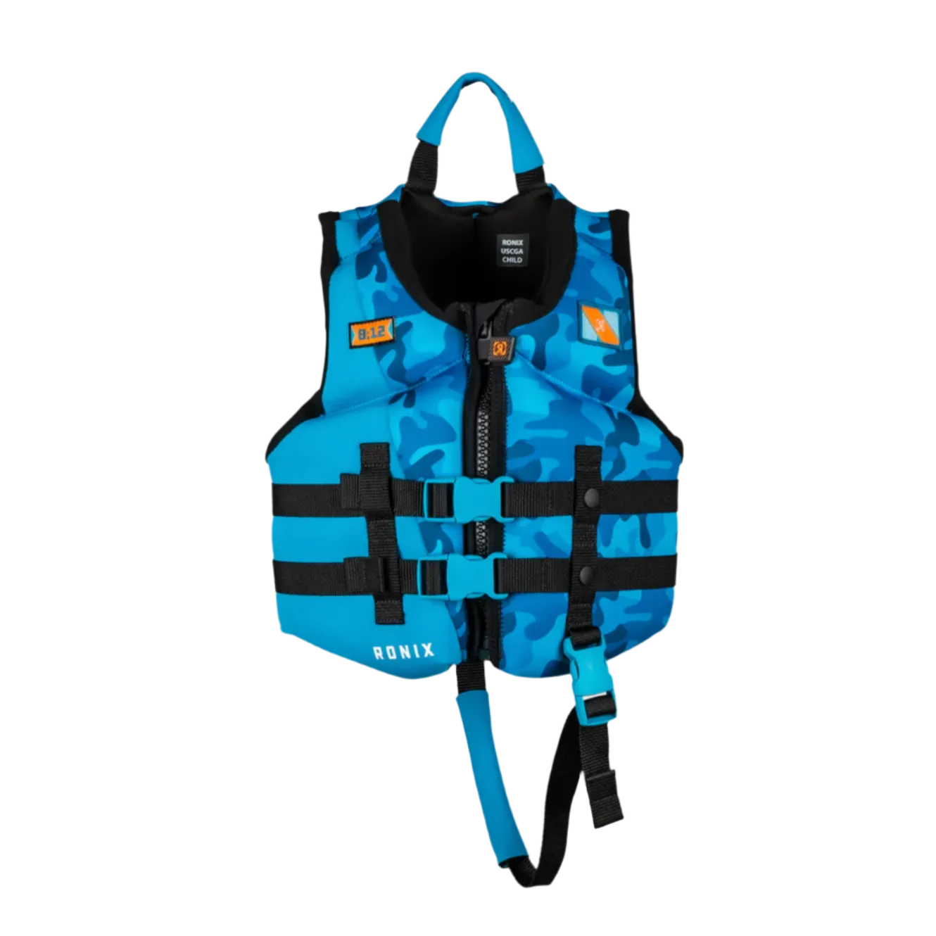 2025 Ronix Top Grom Boy's CGA Life Vest - Child (30-50lbs)