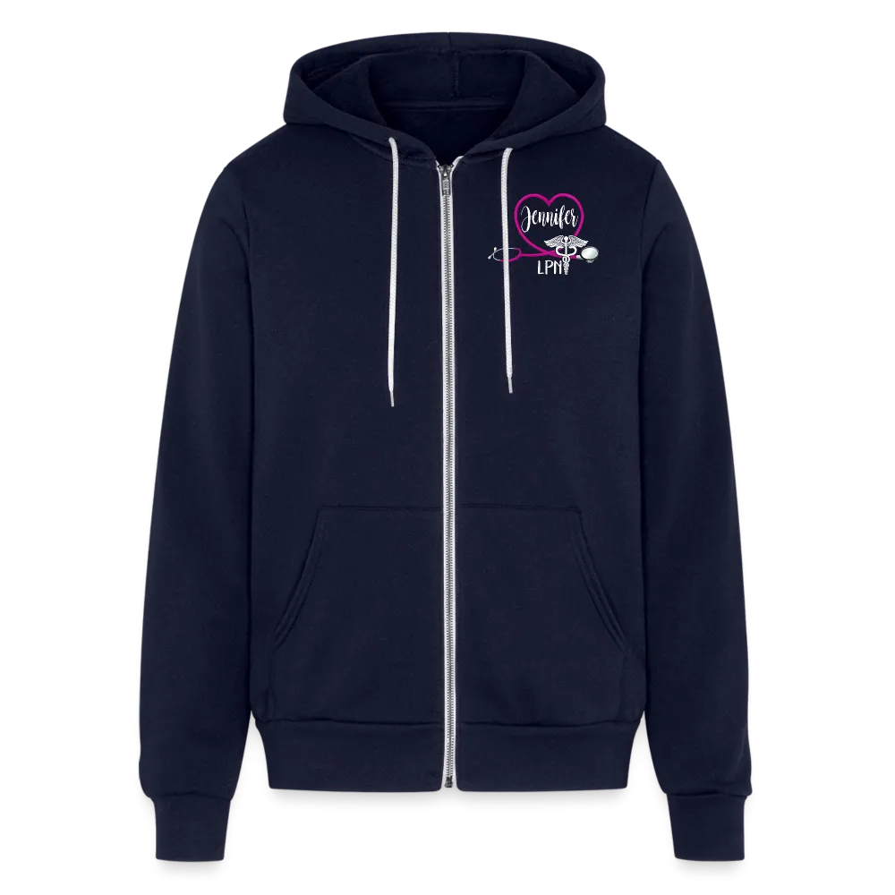 3450524342 Bella   Canvas Unisex Full Zip Hoodie