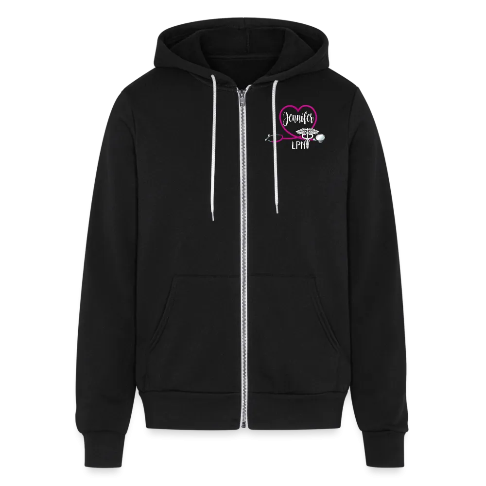3450524342 Bella   Canvas Unisex Full Zip Hoodie