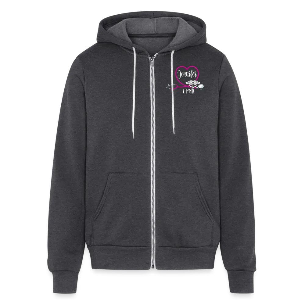 3450524342 Bella   Canvas Unisex Full Zip Hoodie
