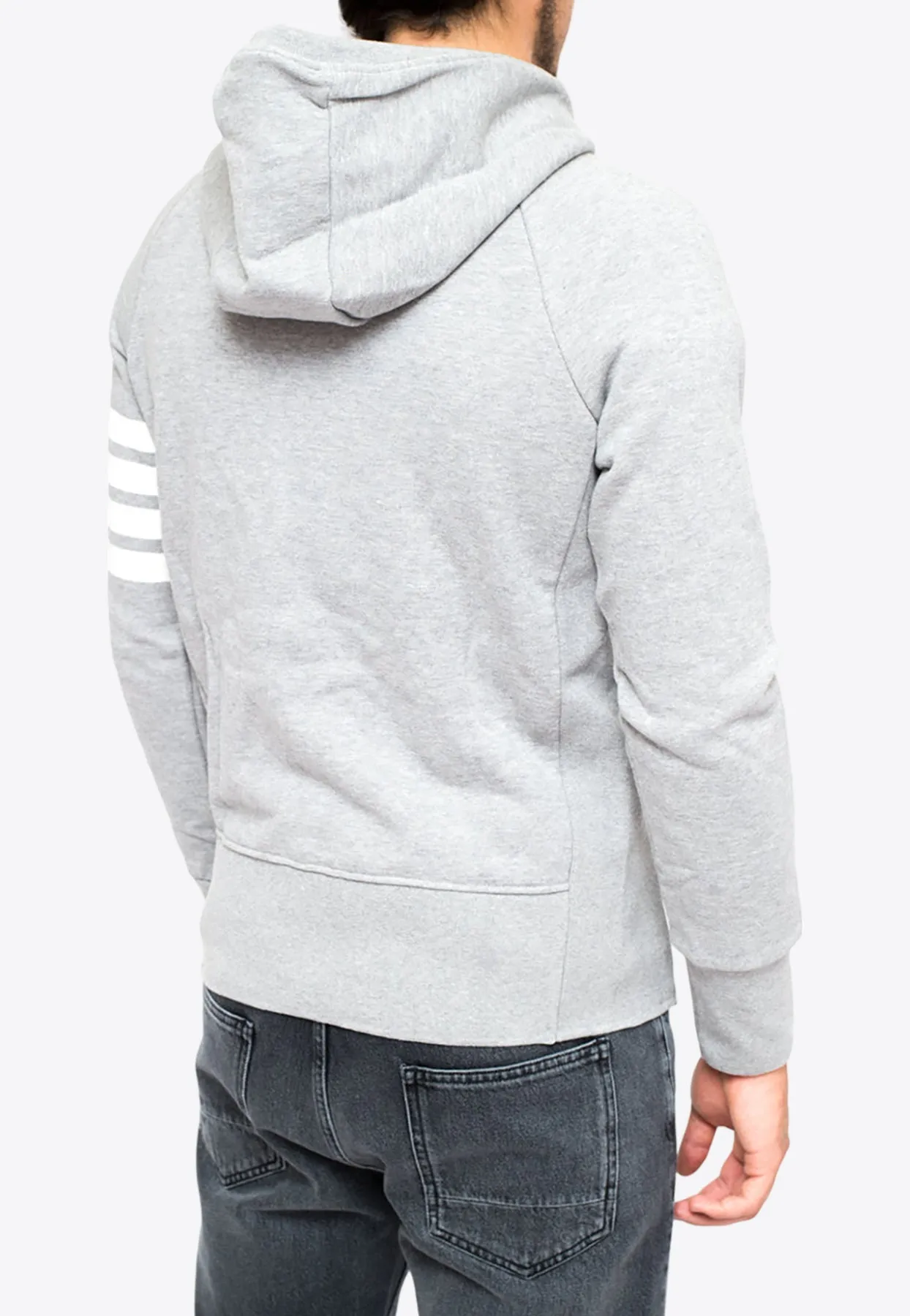 4-bar Stripes Hooded Sweatshirt