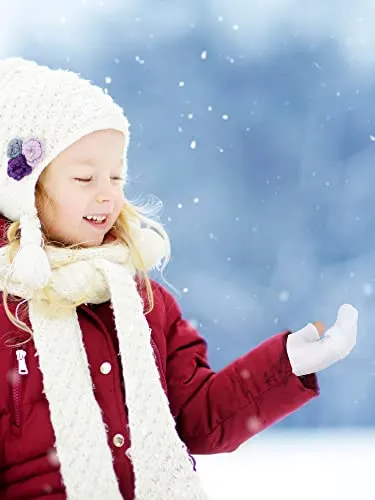 6 Pairs Convertible Fingerless Gloves (Kids & Teens)