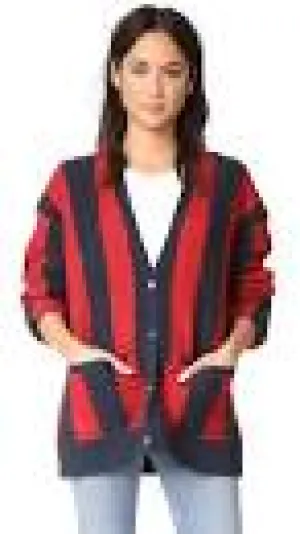 6397 Striped Kurt Cardigan