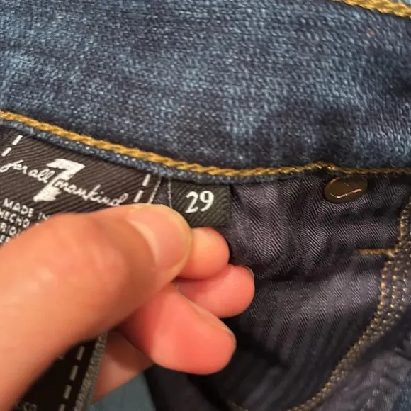 7 For All Mankind woman's jeans shorts in a size 29