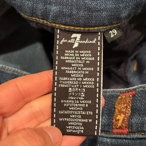7 For All Mankind woman's jeans shorts in a size 29