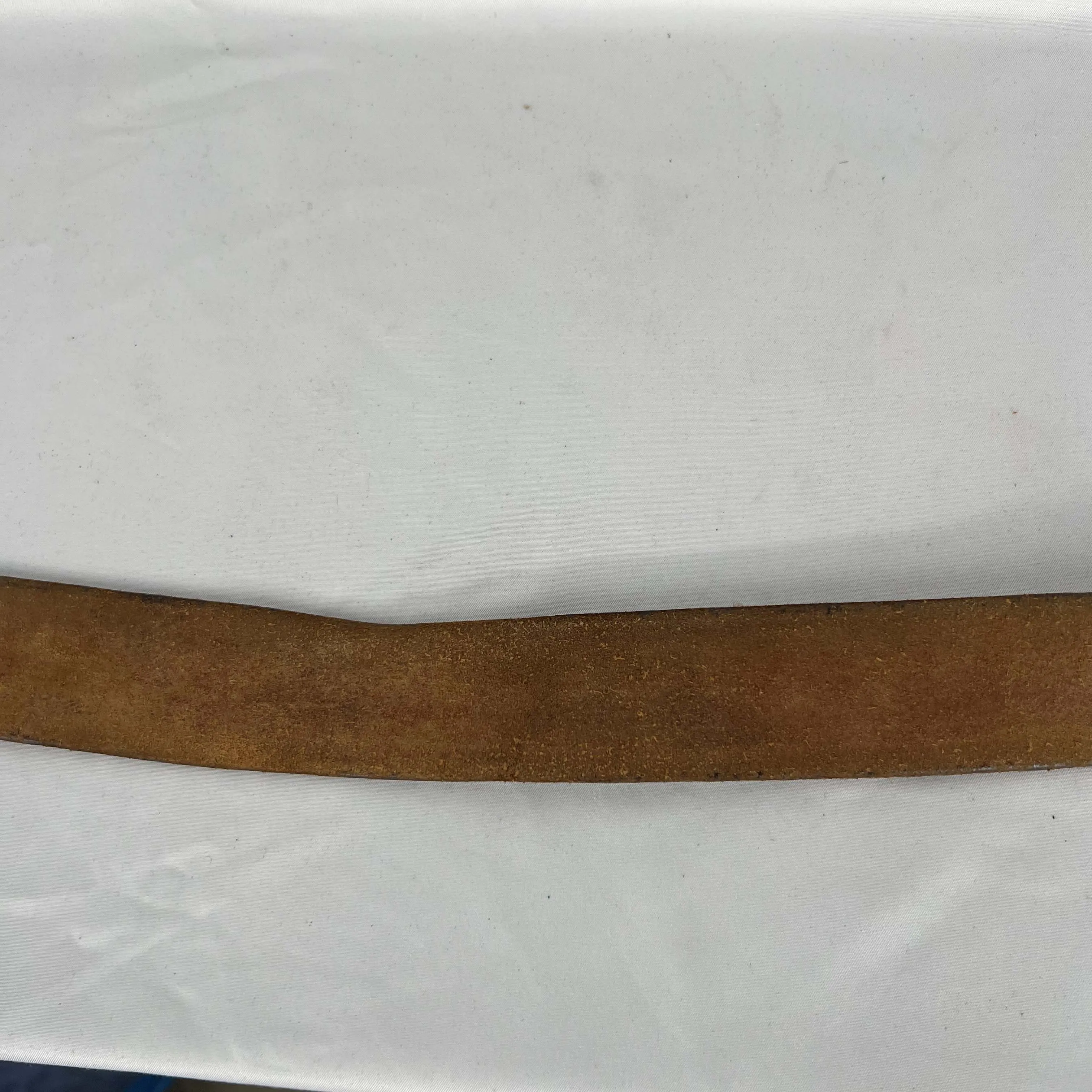 70s Portland Trailblazers Buckle Leather Belt- 30"-34"