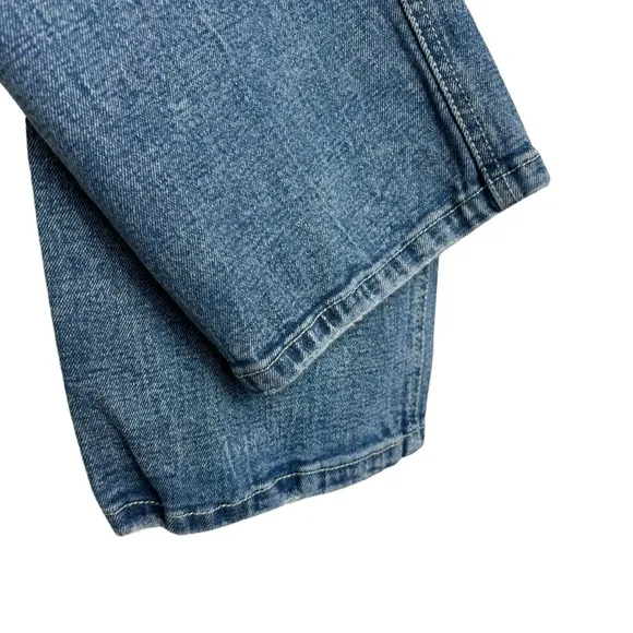 Abercrombie &amp; Fitch Women's Jeans 10R Ultra High Rise Straight 30 Snap Tie Waist