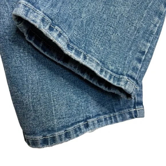 Abercrombie &amp; Fitch Women's Jeans 10R Ultra High Rise Straight 30 Snap Tie Waist