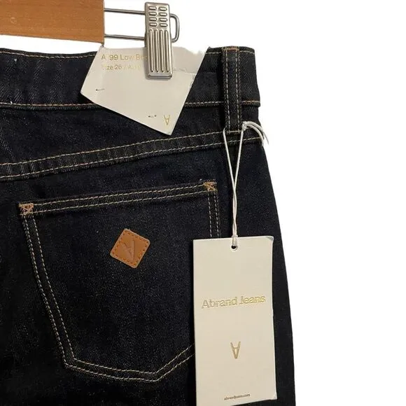 ABrand Urban Outfitters Alice Boot Cut Low Rise Dark Wash Jeans Size 26 NWT