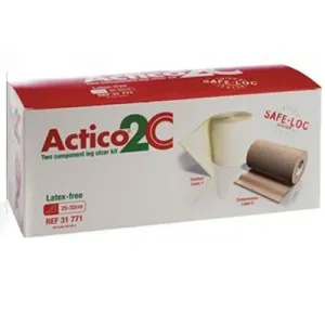 Actico 2C Latex-Free Leg Ulcer Kit STD 25cm x 32cm x 1