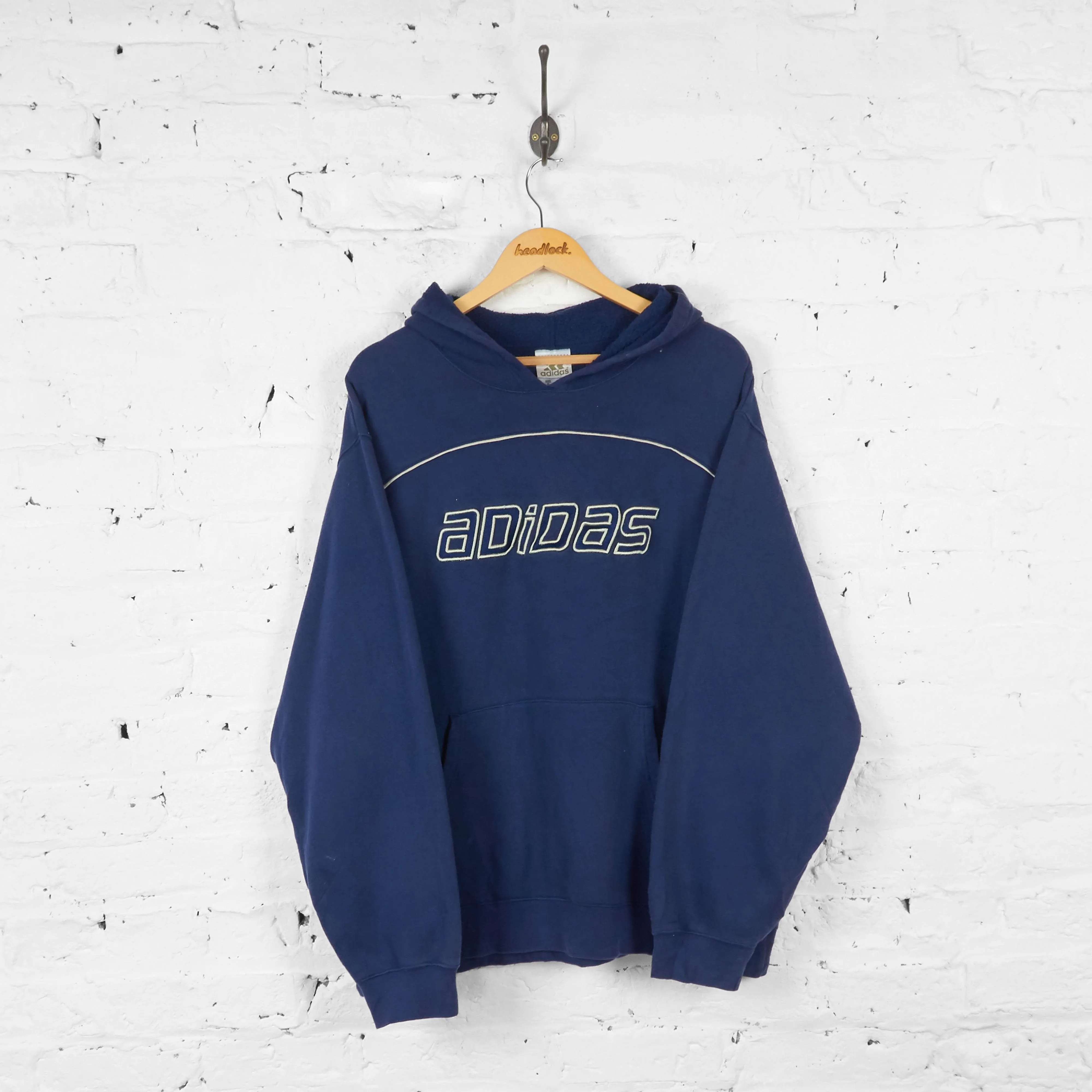 Adidas Hoodie - Blue - M