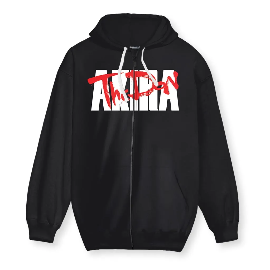 Akira The Don - MANGA MUSIC Men's Zip-Up Hoodie