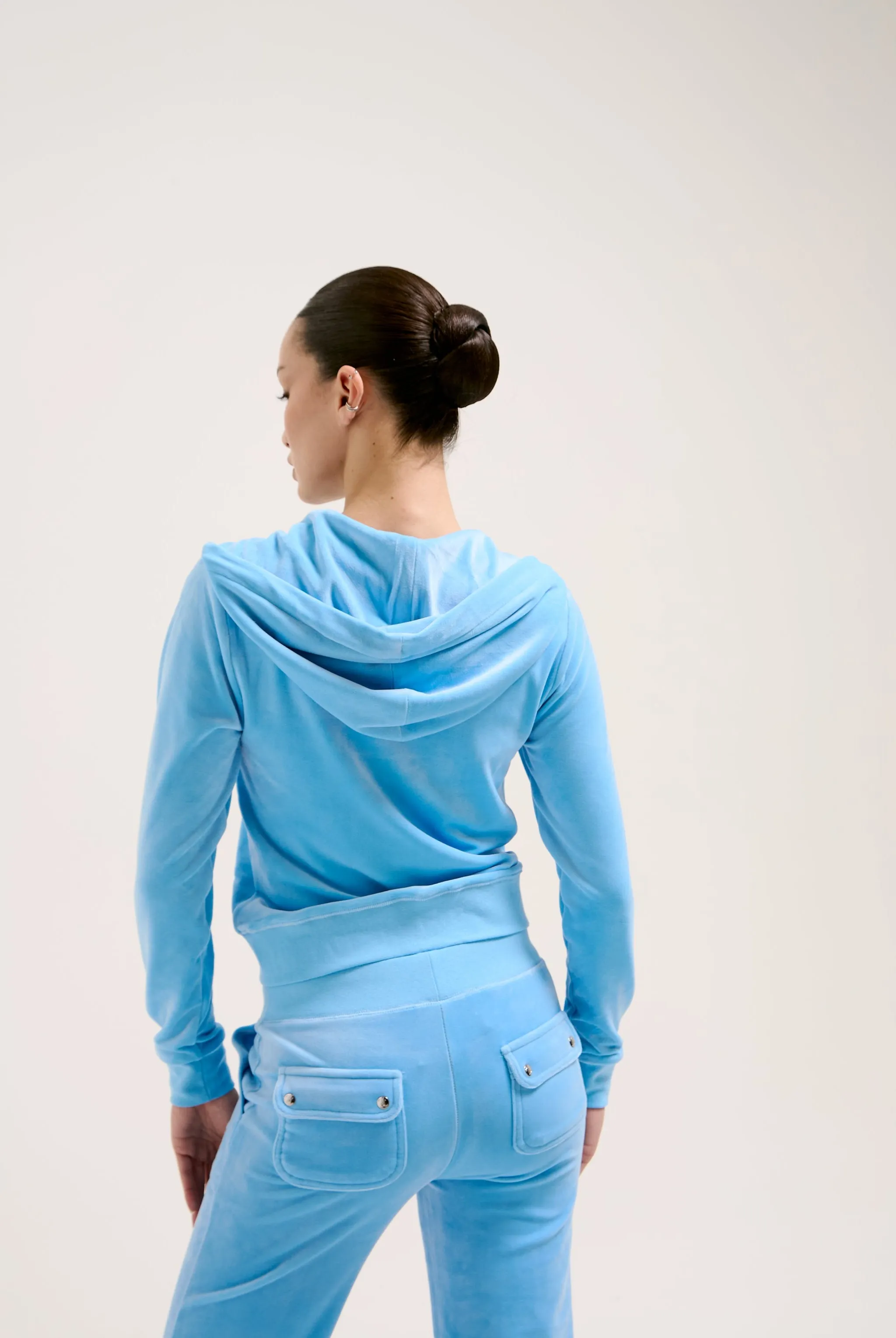ALASKAN BLUE  CLASSIC VELOUR ROBERTSON HOODIE