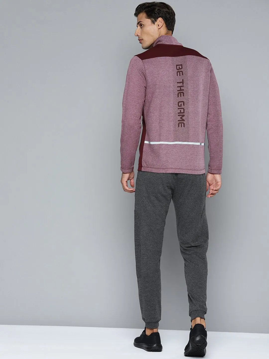 Alcis Men Purple Sweatshirt
