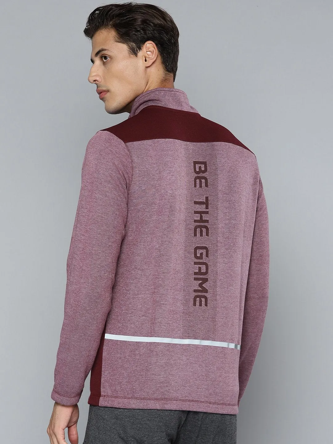 Alcis Men Purple Sweatshirt