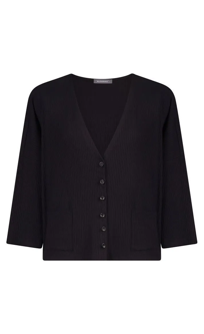 Alembika Essential Rib Cardigan