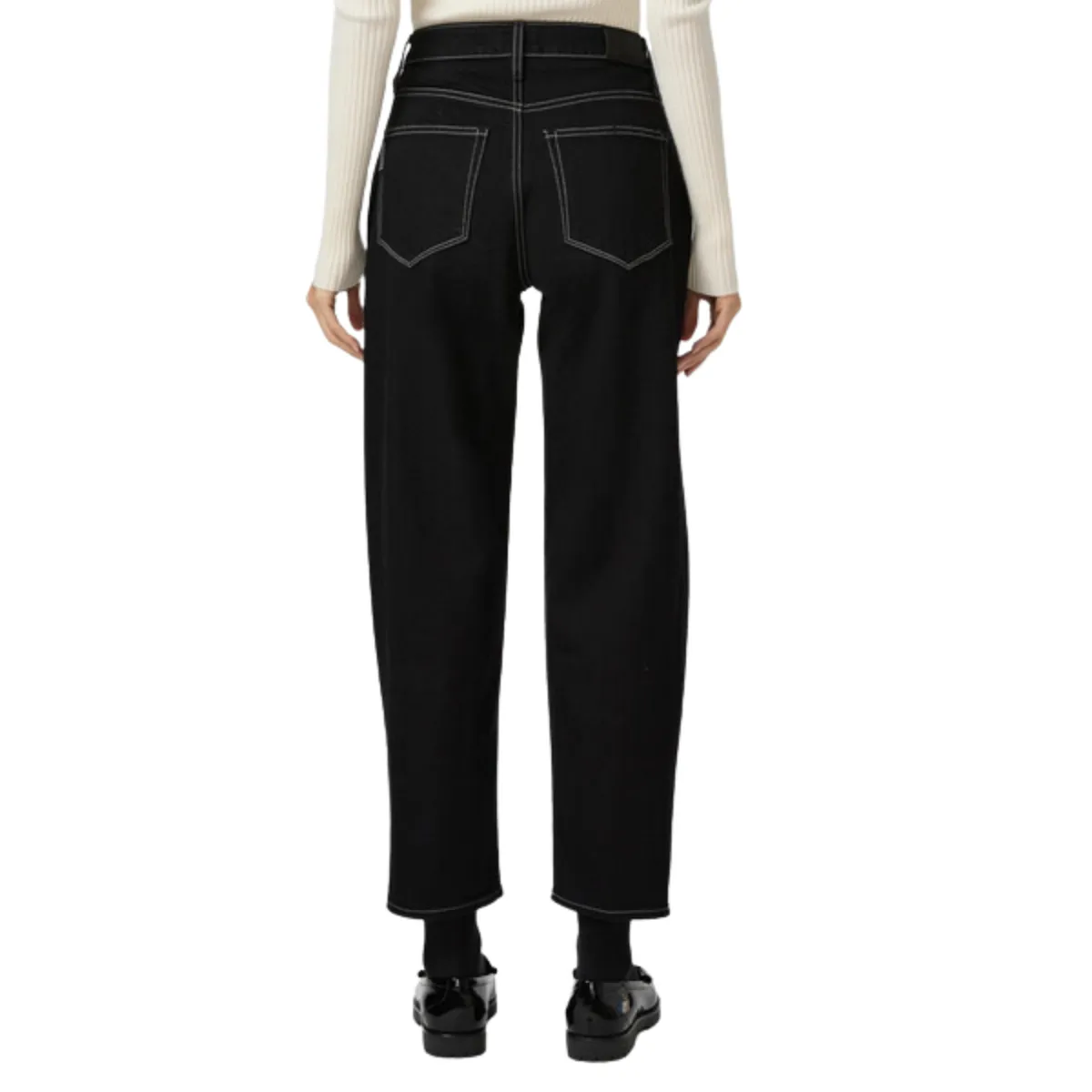 Alexis Covered Buttonfly Black