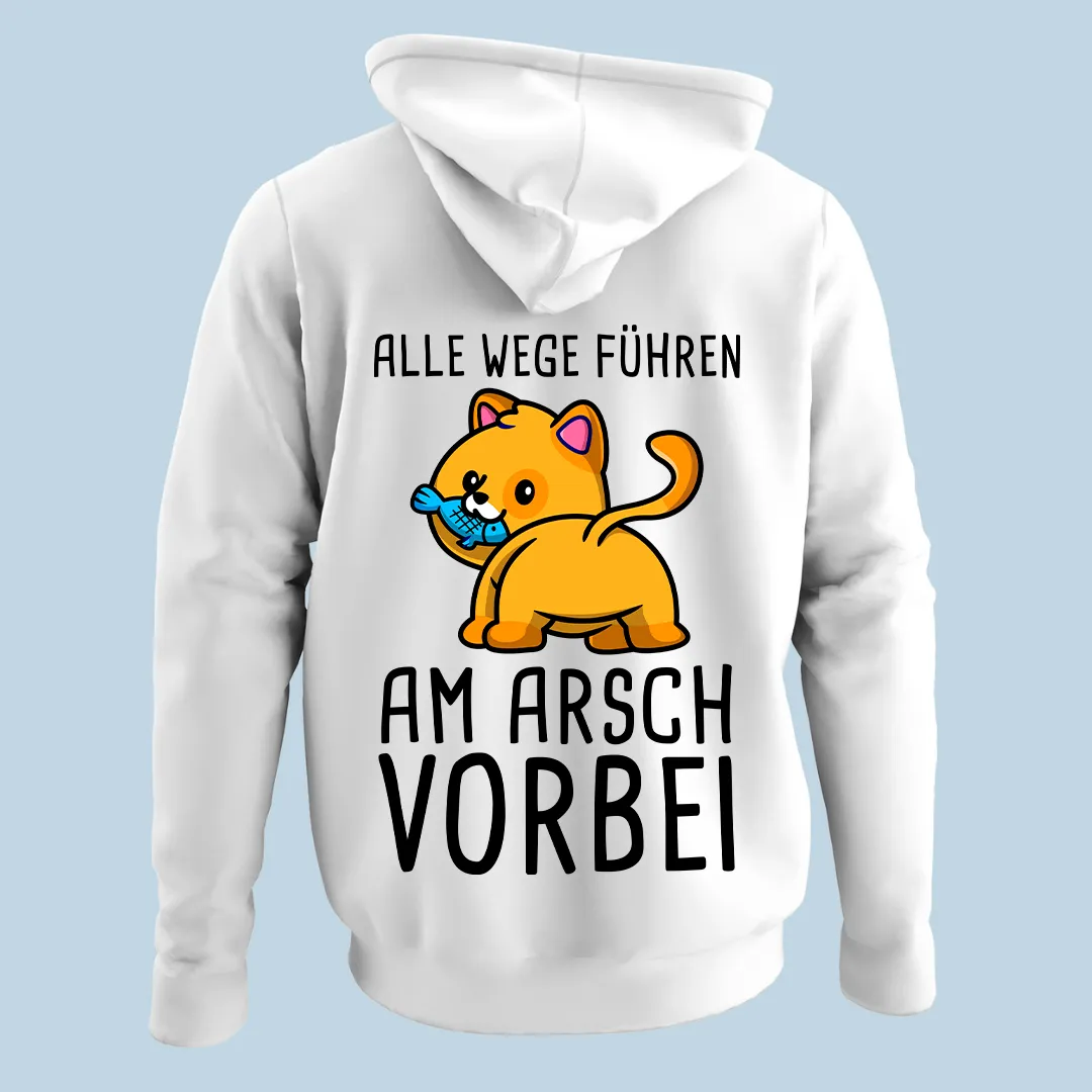 Alle Wege - Hoodie Unisex Rückendruck