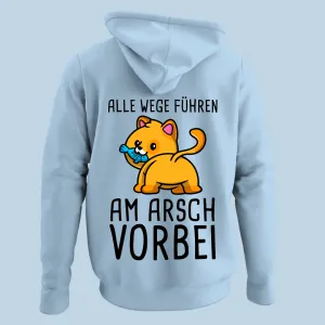 Alle Wege - Hoodie Unisex Rückendruck