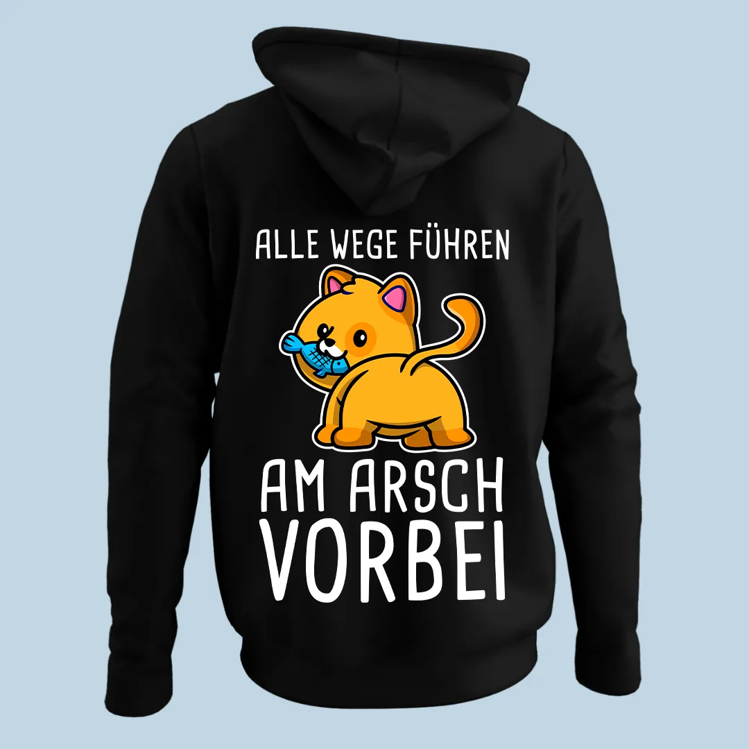Alle Wege - Hoodie Unisex Rückendruck