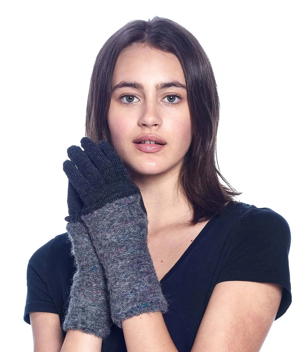 ALPACA GLOVES - CARAVELI FULL (ECUADOR)