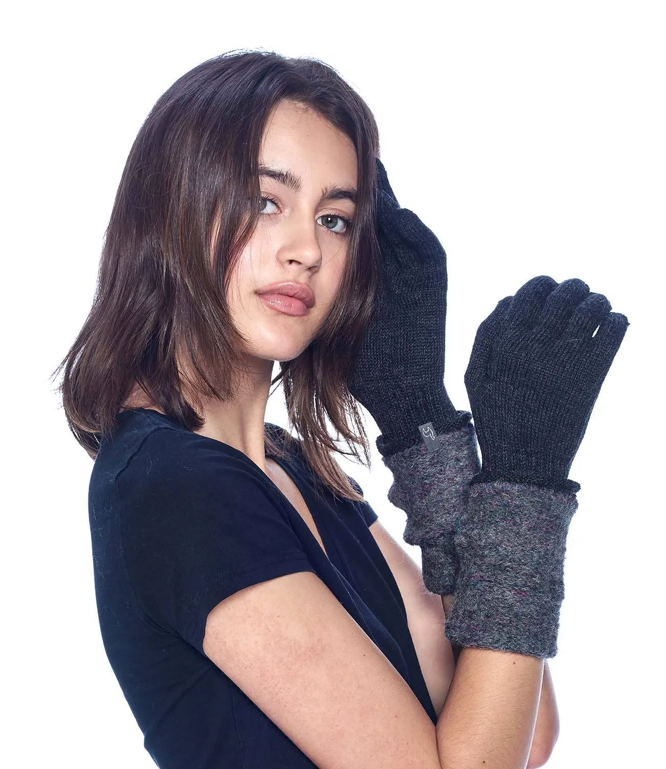 ALPACA GLOVES - CARAVELI FULL (ECUADOR)