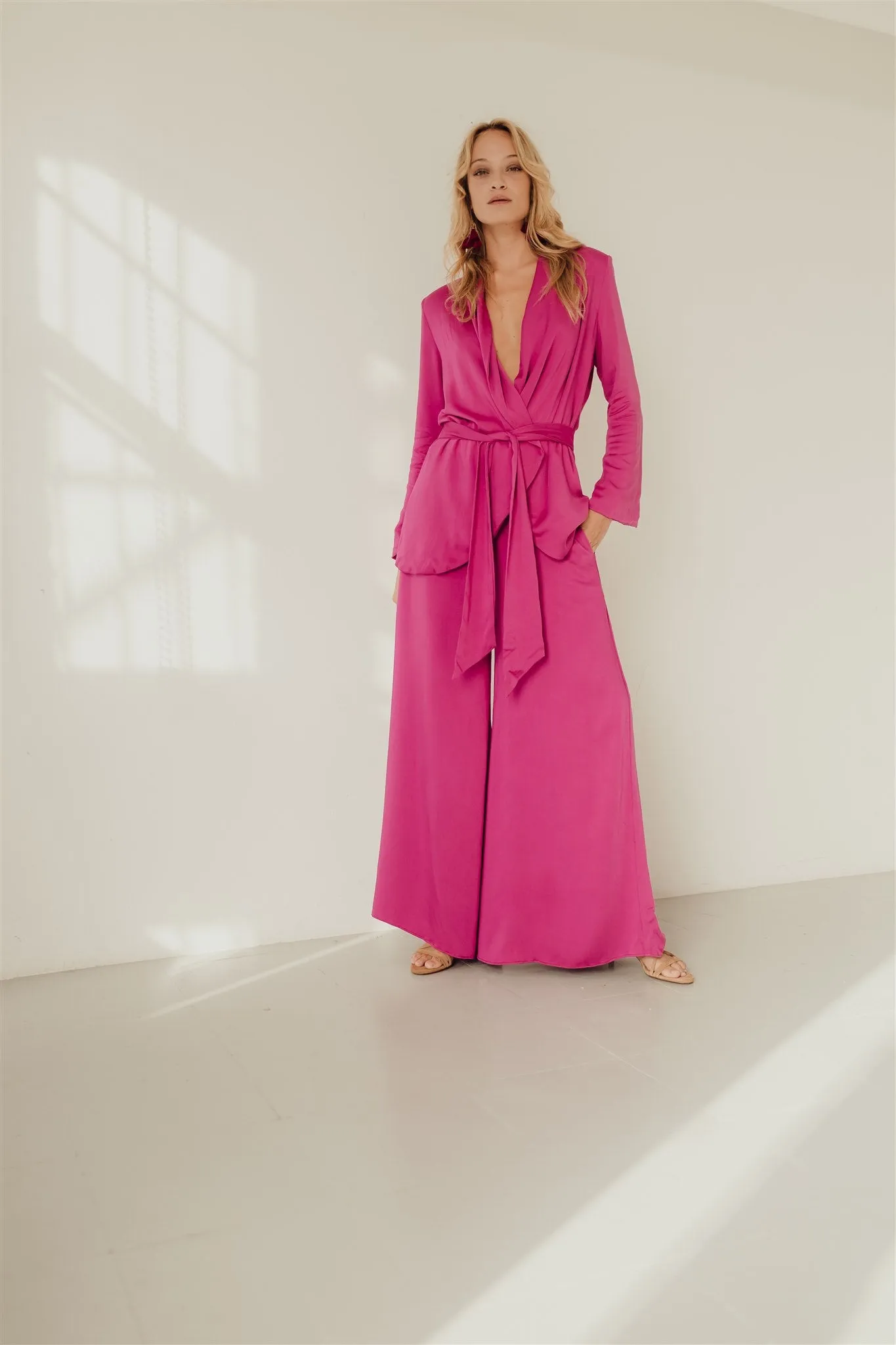 Anissa Blazer Rose Violet