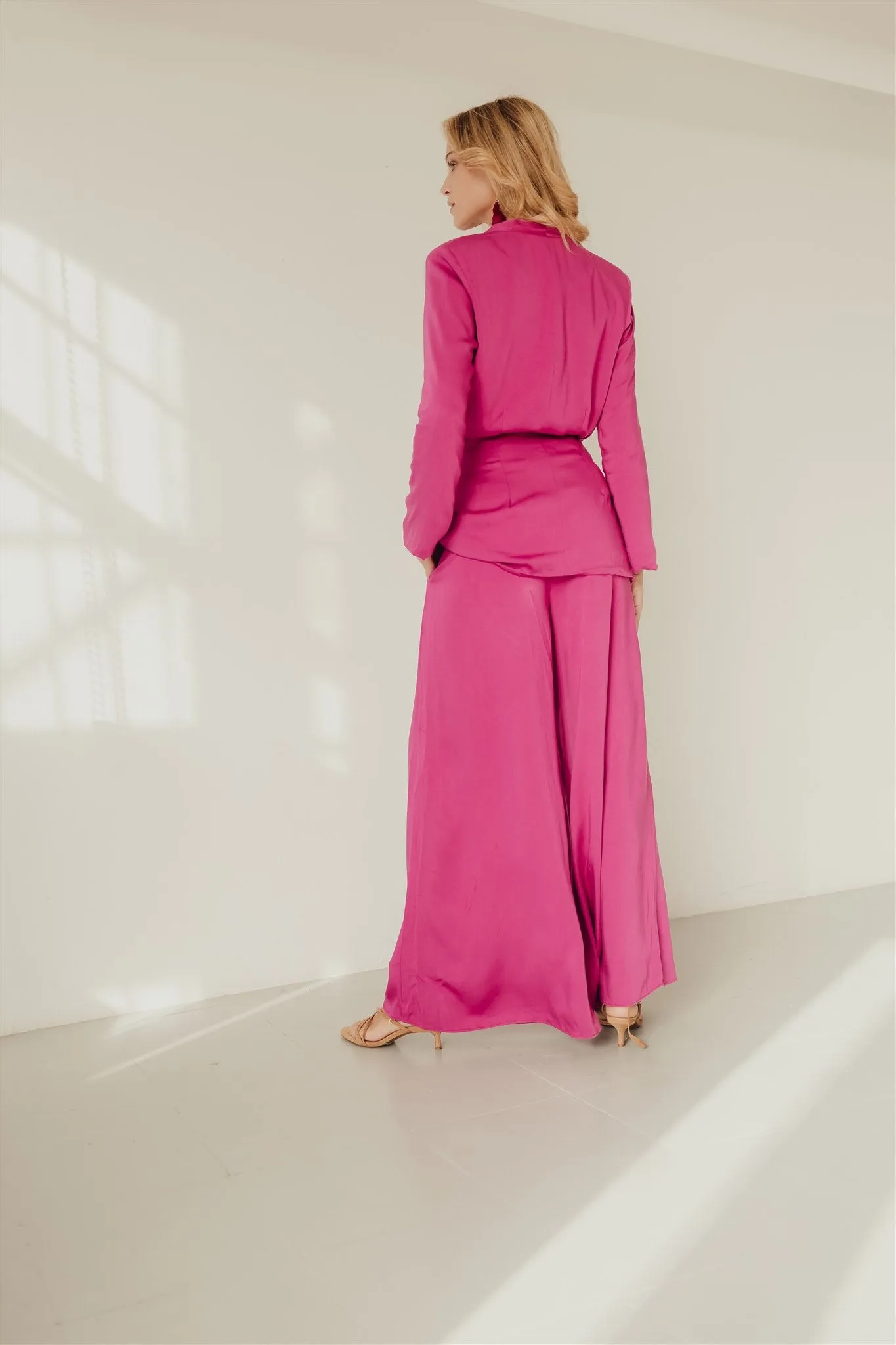 Anissa Blazer Rose Violet