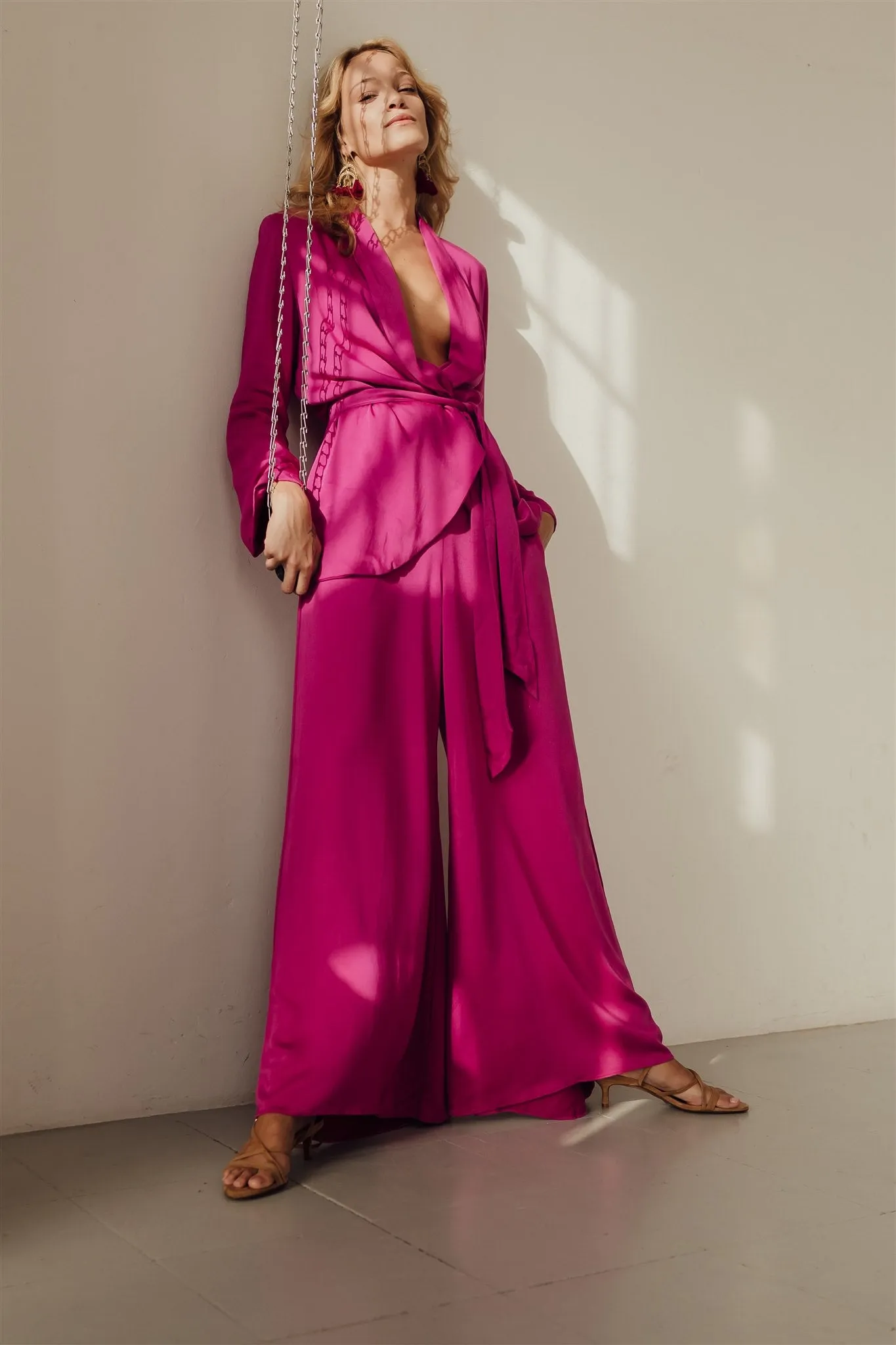 Anissa Blazer Rose Violet