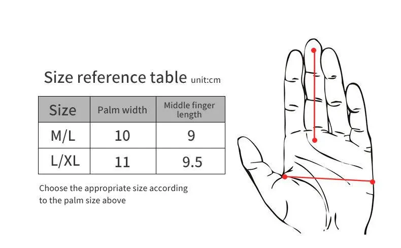 AONIJIE M55 Water/Wind Resistant 2 in 1 Gloves