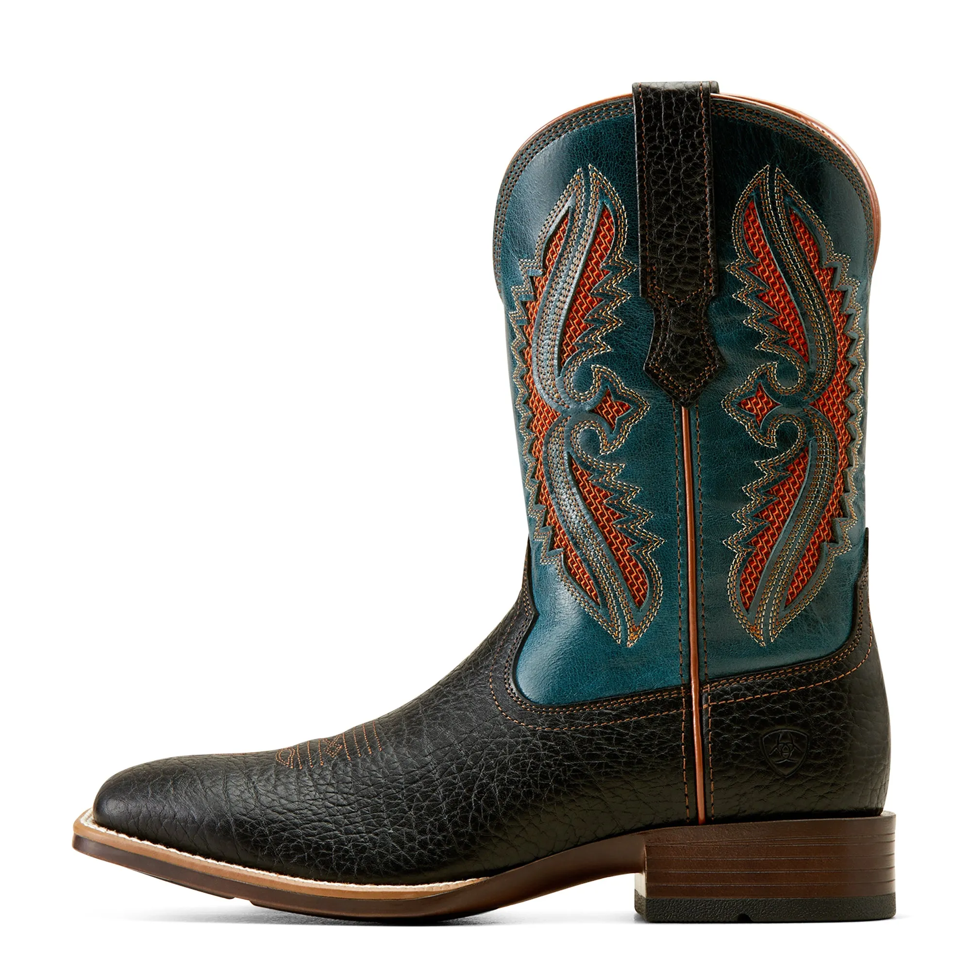 Ariat Mens 10050904 Rowder VentTEK 360 Western Boots in Black/Dark Teal