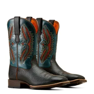 Ariat Mens 10050904 Rowder VentTEK 360 Western Boots in Black/Dark Teal