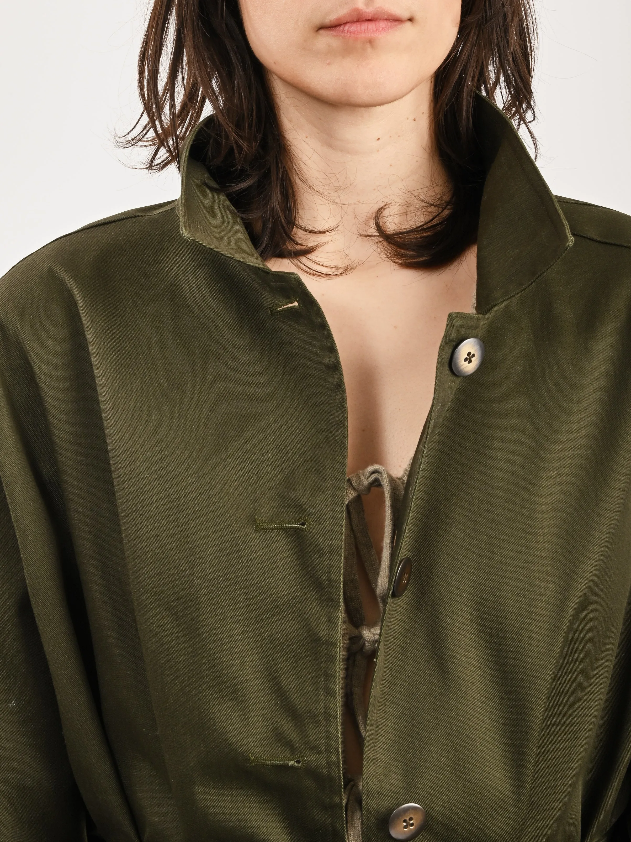 Army Green Giovanna Bomber
