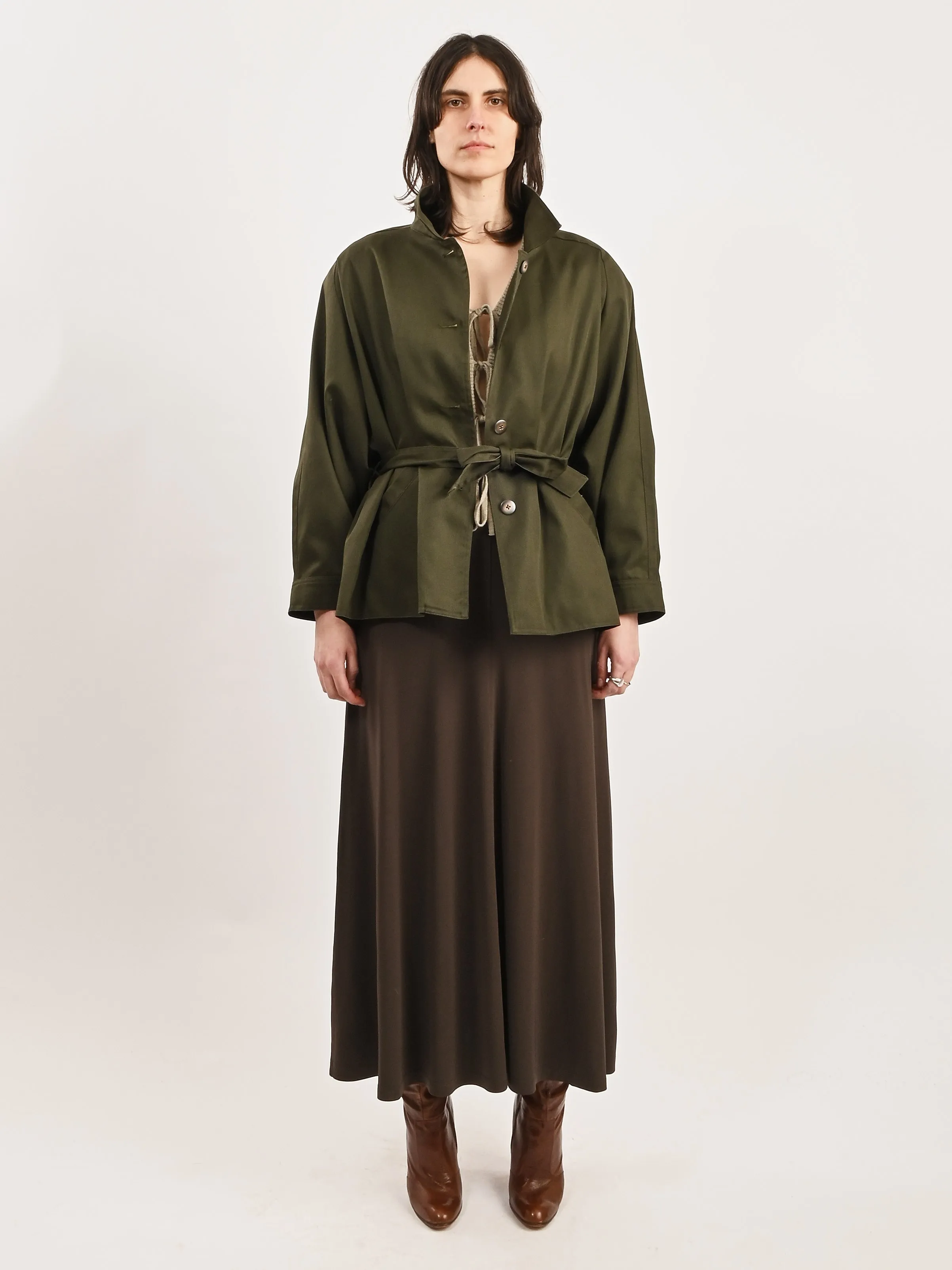 Army Green Giovanna Bomber