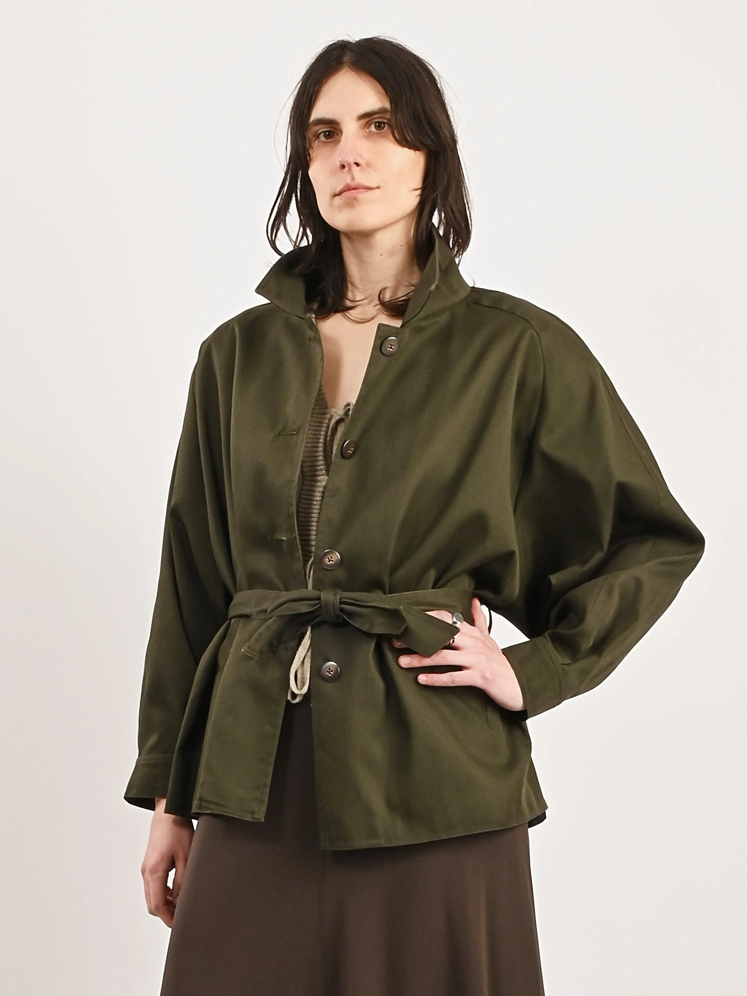 Army Green Giovanna Bomber