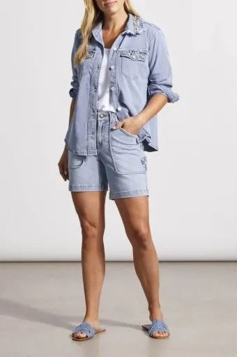 Audrey Patch Pocket Girlfriend Short