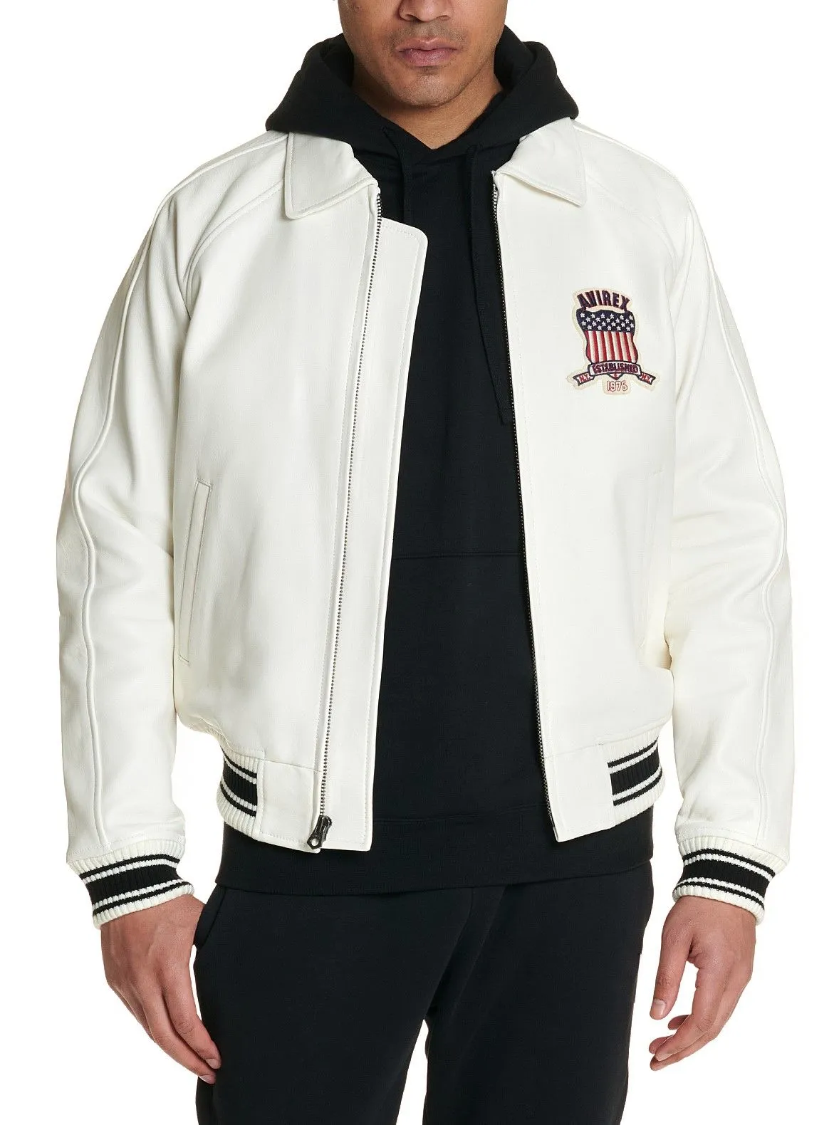 Avirex icon jacket (snow white)