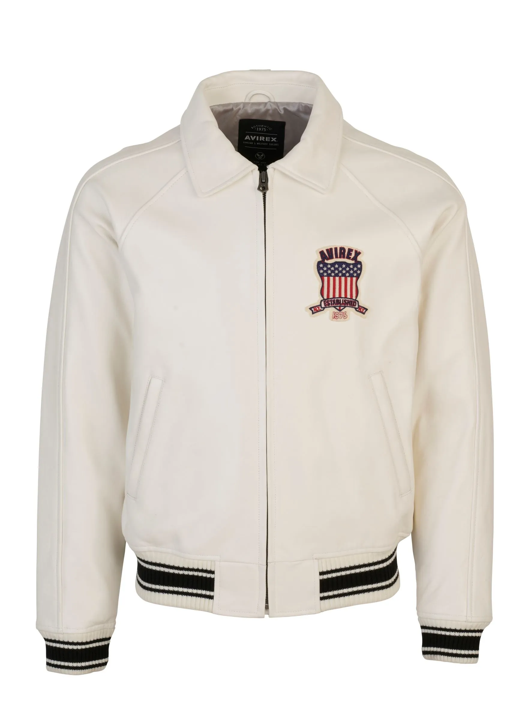 Avirex icon jacket (snow white)