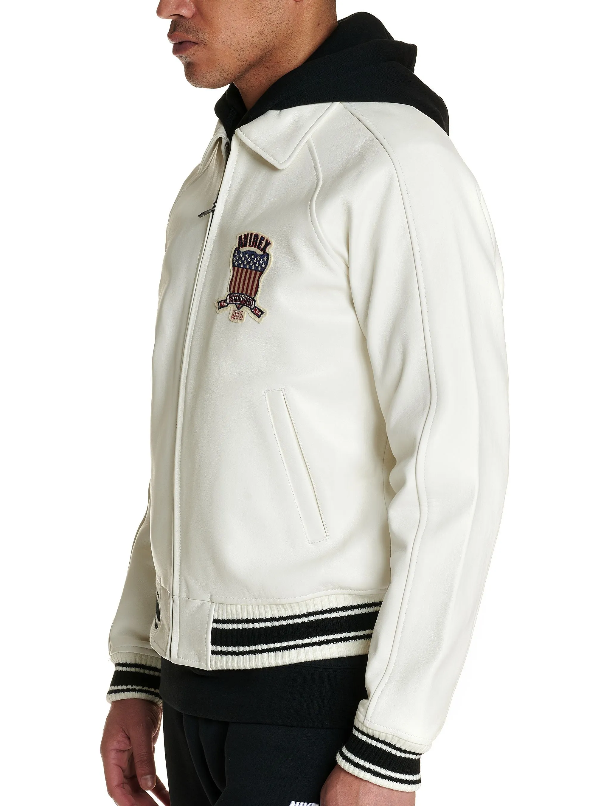 Avirex icon jacket (snow white)