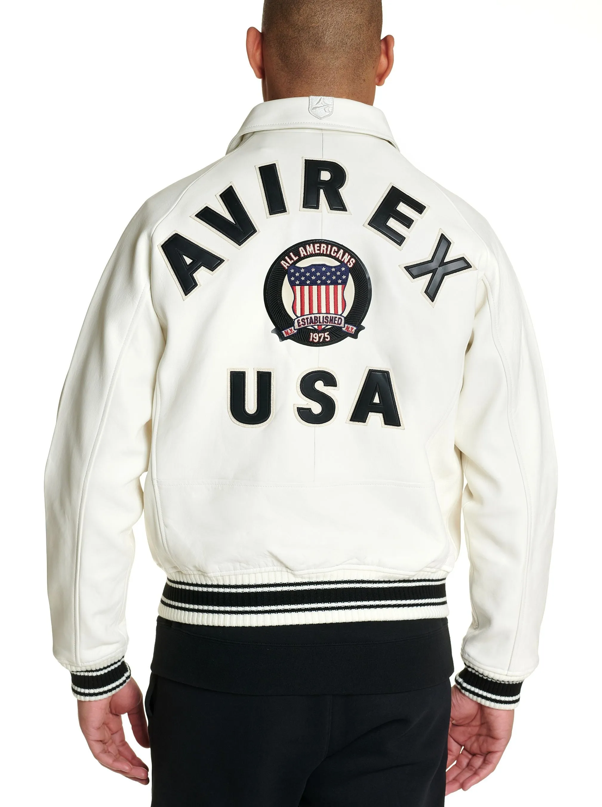 Avirex icon jacket (snow white)