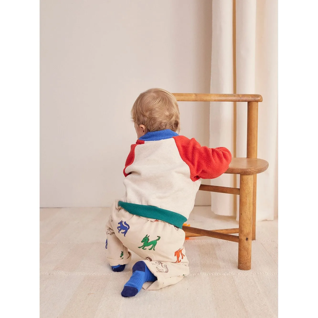 Baby B.C Color Block Zipped Sweatshirt