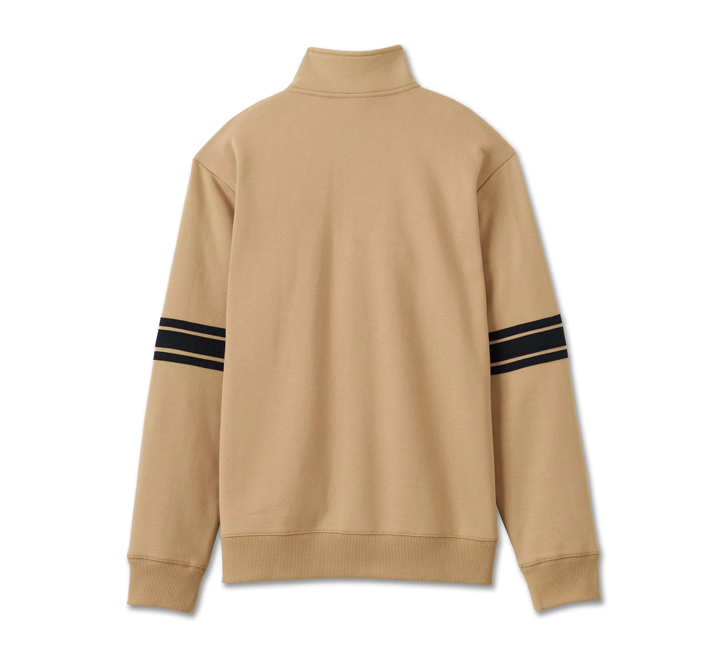Bar & Shield 1/4 Zip Fleece - Tannin