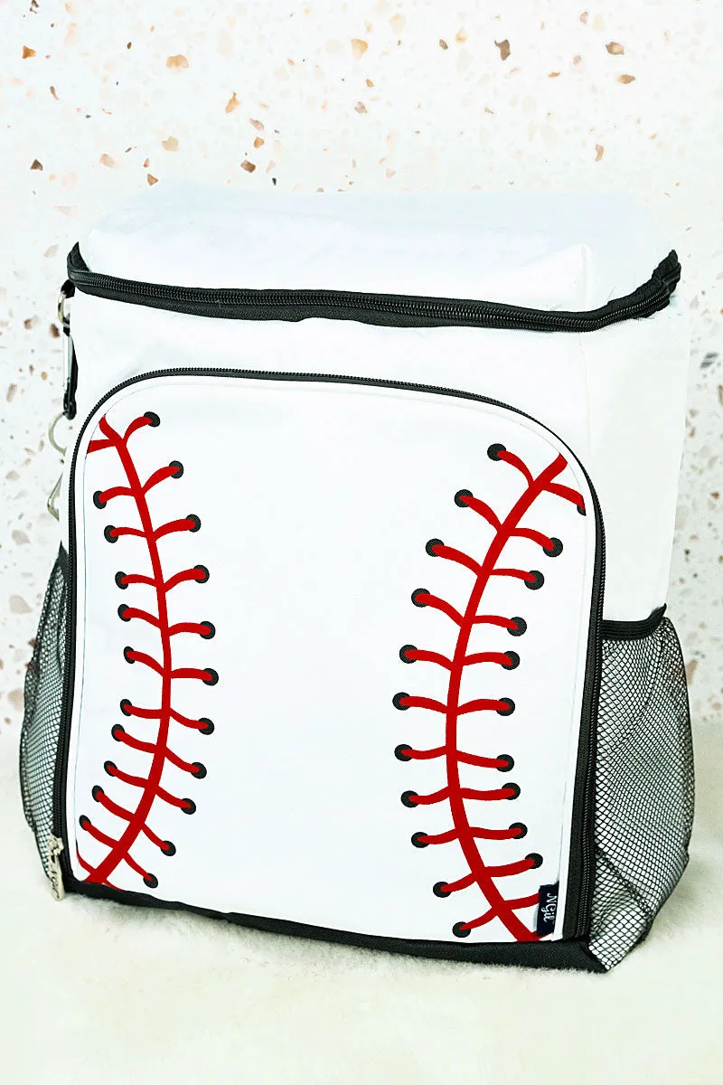 Baseball Laces Cooler Backpack