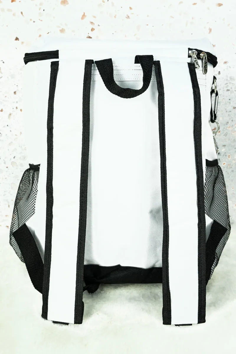 Baseball Laces Cooler Backpack