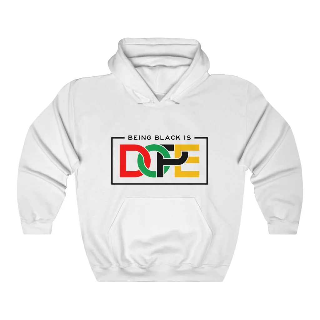 Being Black Is Dope Unisex Heavy Blend™ Hooded Sweatshirt