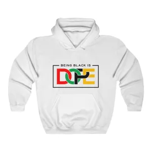 Being Black Is Dope Unisex Heavy Blend™ Hooded Sweatshirt